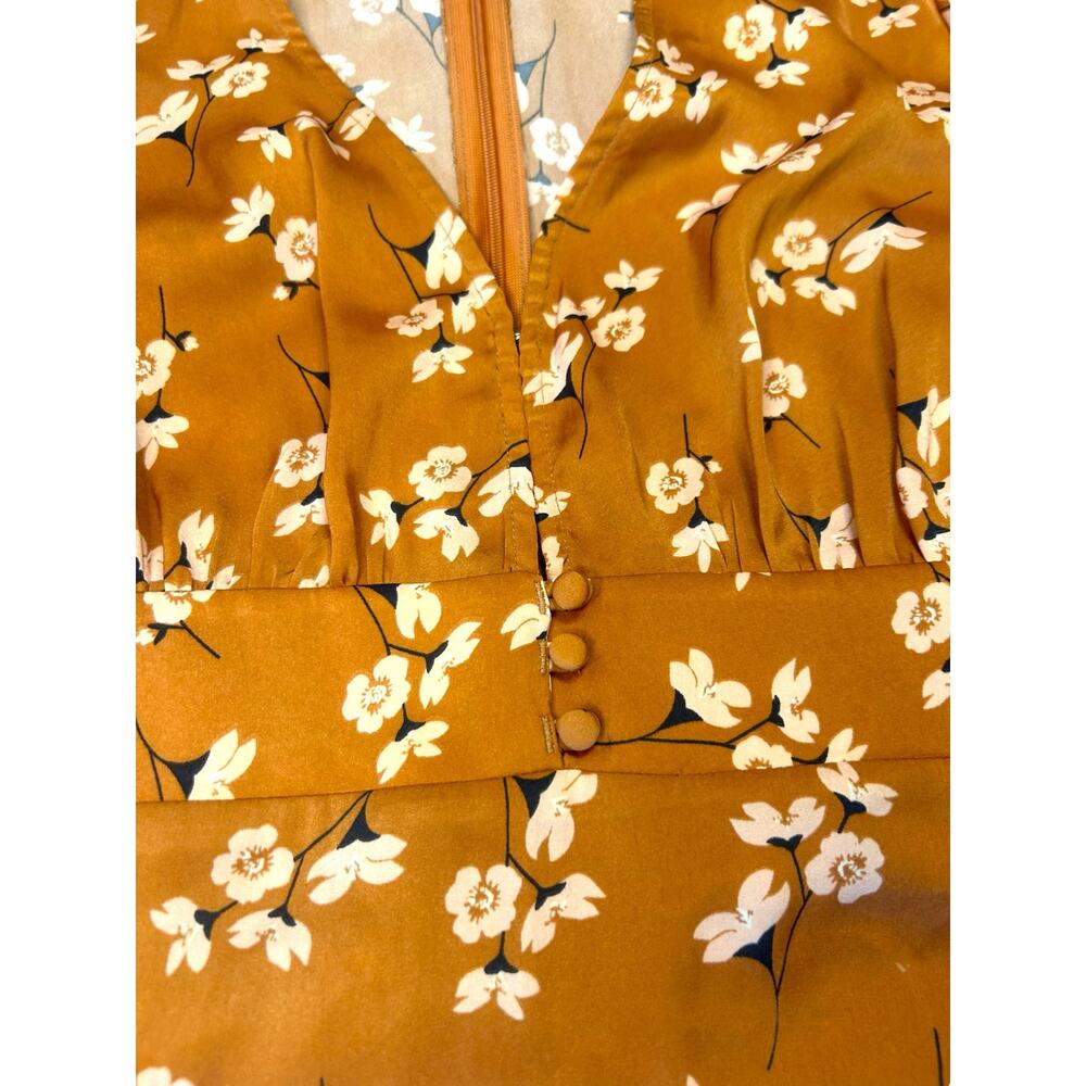 Saltwater Luxe Floral Mini Dress - Size S - Picture 5 of 16